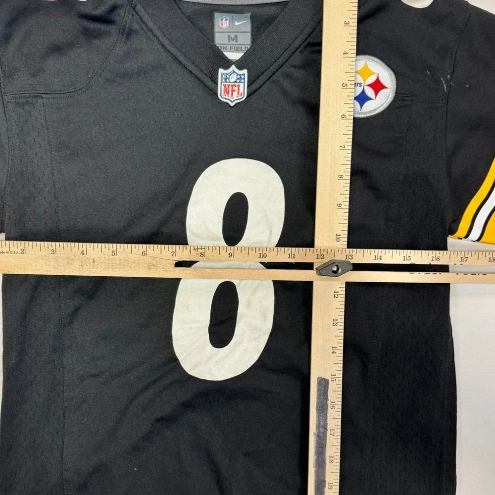 Nike Pittsburgh Steelers Kenny Pickett 8 NFL Football Jersey Youth M Black